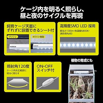 Amazon.co.jp: EXO TERRA ジェックス EXOTERRA デイサイクルLED